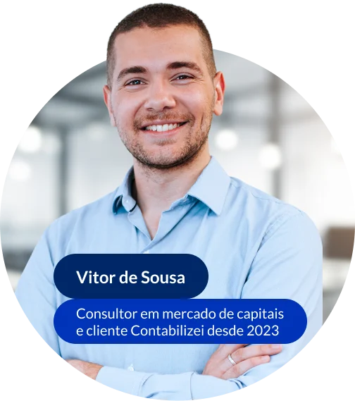 Foto Cliente Vitor de Sousa consultor em mercado de capitais