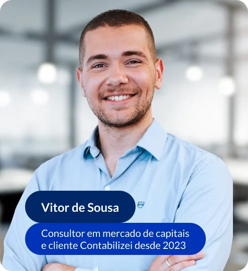 Foto Cliente Vitor de Sousa consultor em mercado de capitais