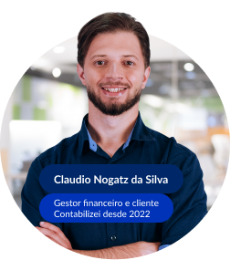 Foto Cliente Claudio Nogatz da Silva gestor financeiro
