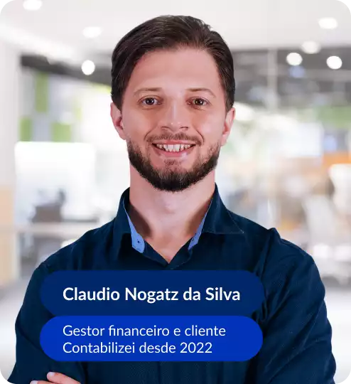 Foto Cliente Claudio Nogatz da Silva gestor financeiro
