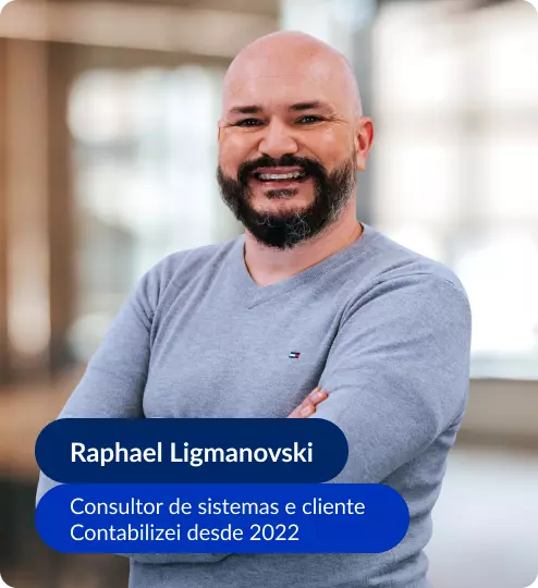Foto Cliente Raphael Ligmanovski consultor de sistemas